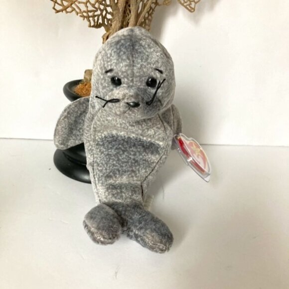 TY Beanie Baby 1998 Slippery The Seal Retired - Picture 2 of 4